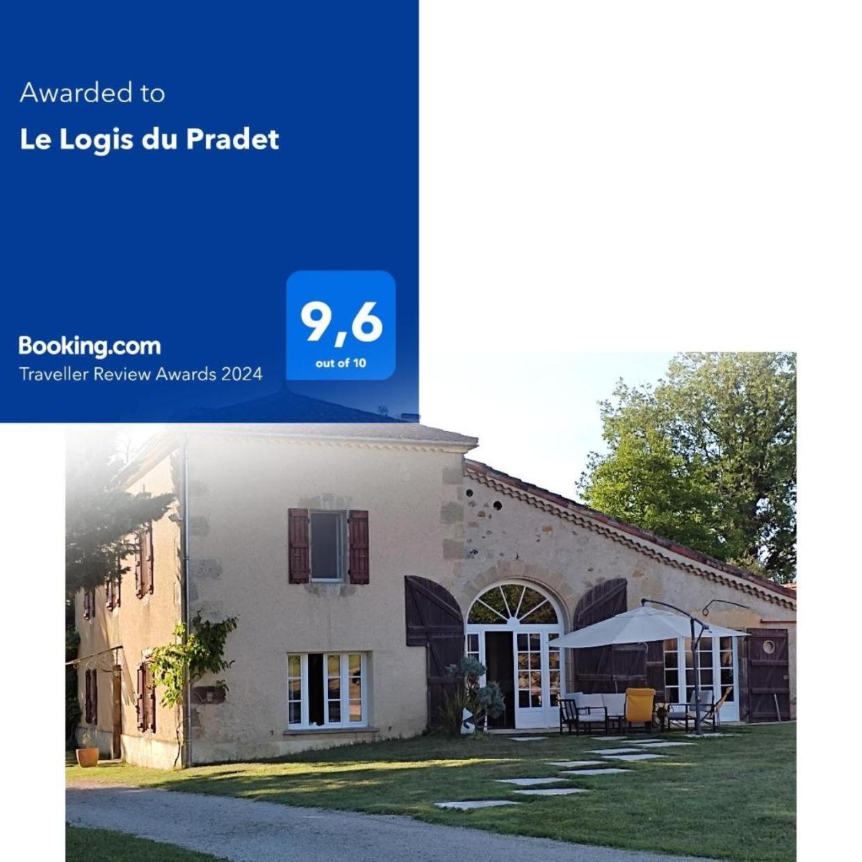 Le Logis Du Pradet Bed & Breakfast Moncrabeau Екстериор снимка